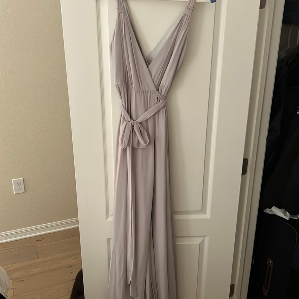 Joanna August (Ceremony line) bridesmaid dress in grey